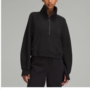 lululemon athletica Black Half-Zip Sweatshirt